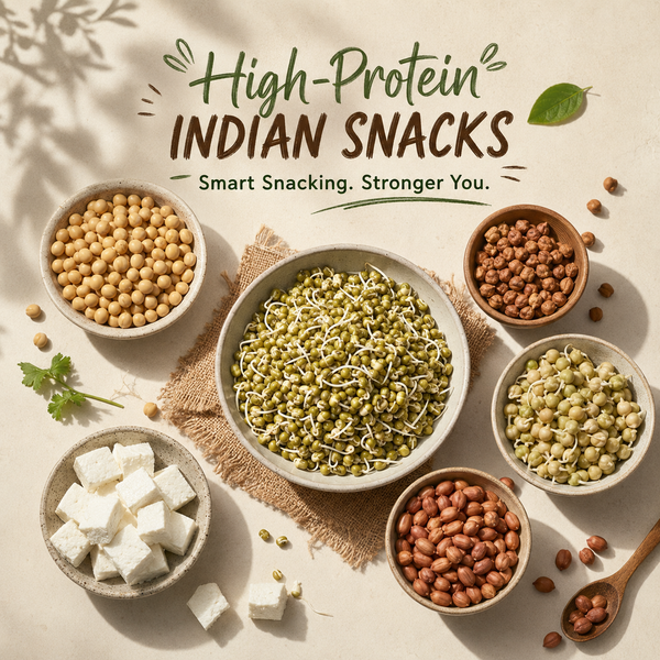 High Protein Indian Snacks: Smart Snacking for a Healthier Lifestyle