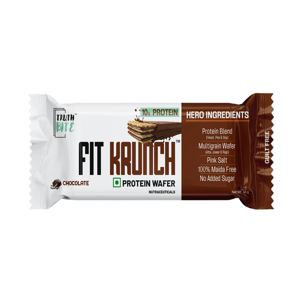 FIT KRUNCH Protein Wafer Bar - Chocolate (Box of 10)